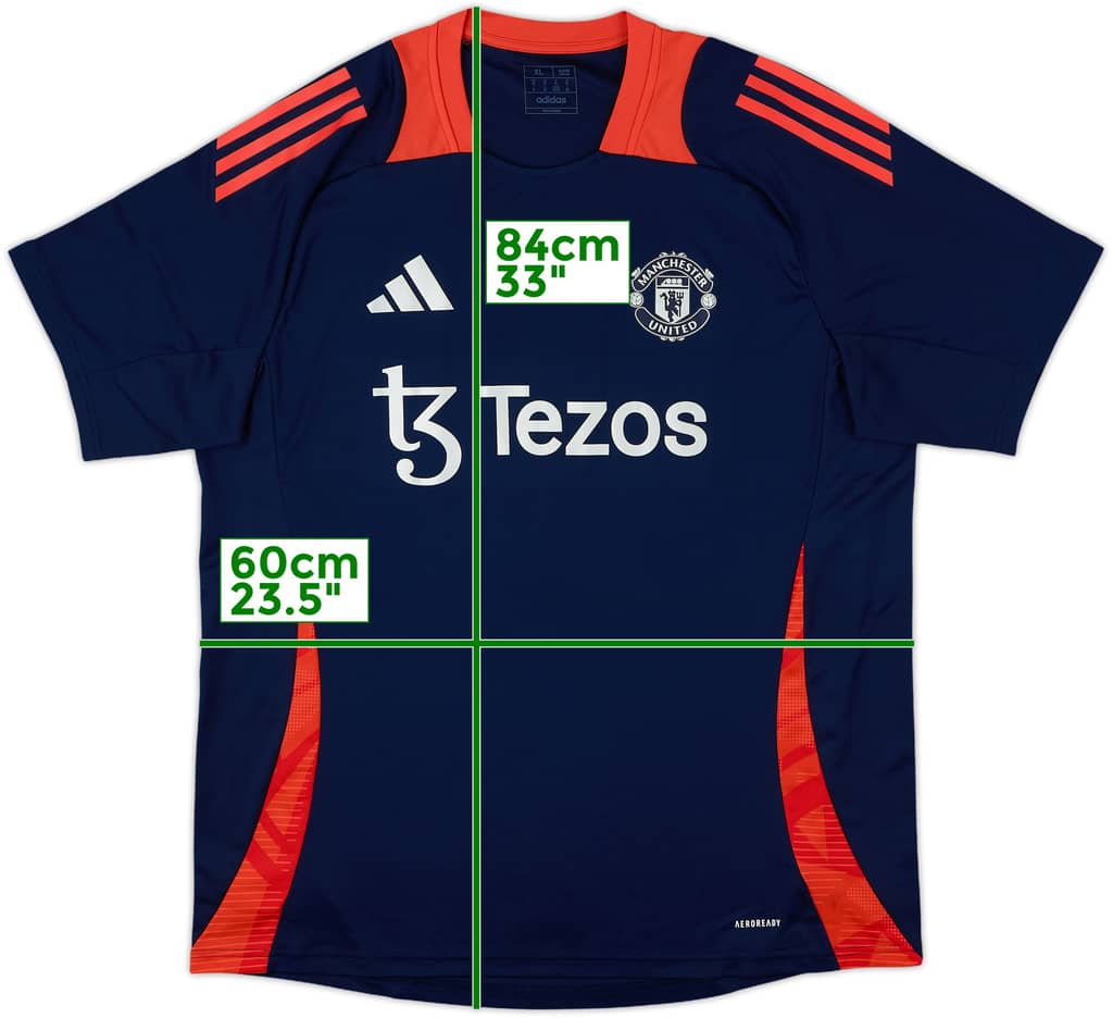 2024-25 Manchester United adidas Training Shirt - 9/10 - (XL)