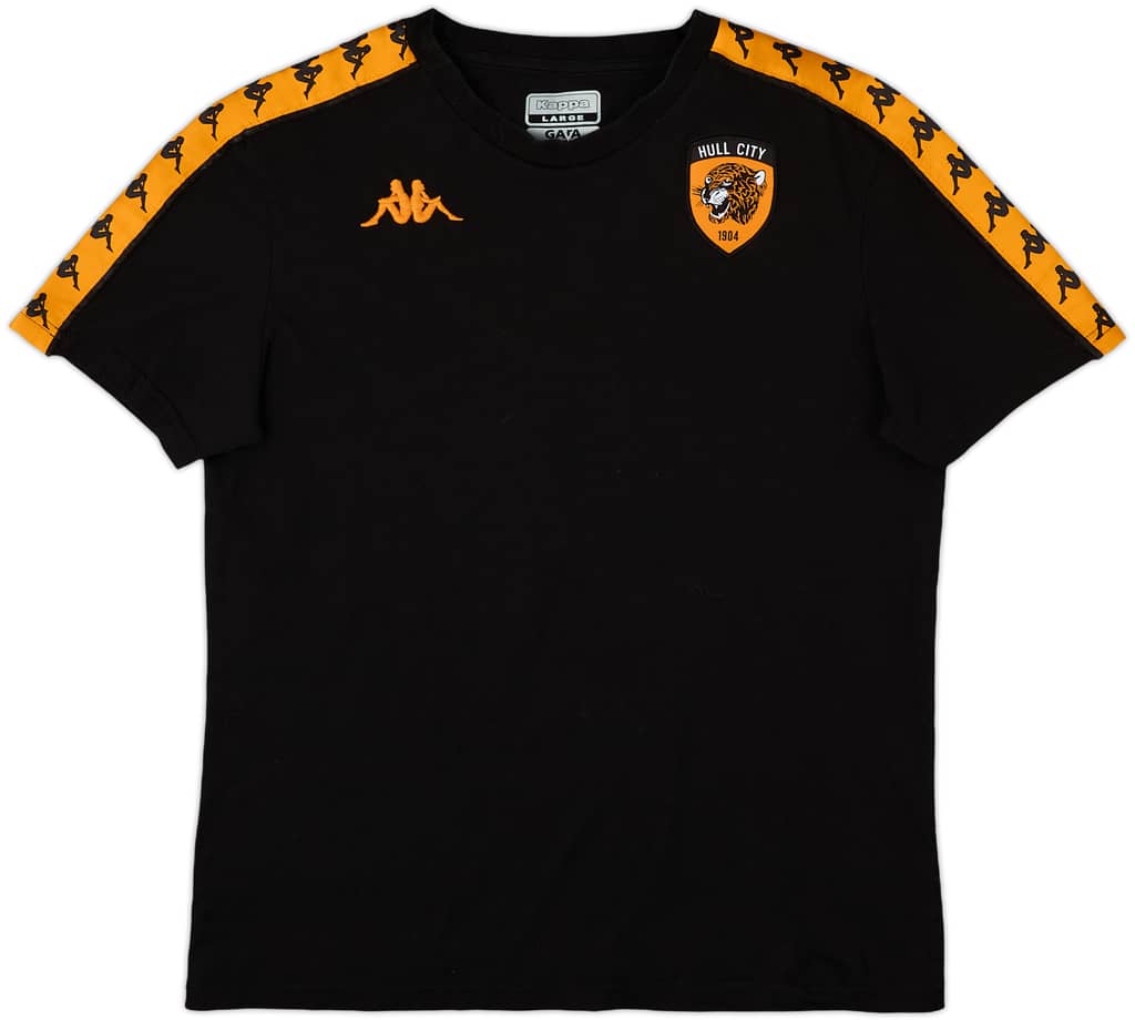 2023-24 Hull City Kappa Cotton Tee - 8/10 - (L)