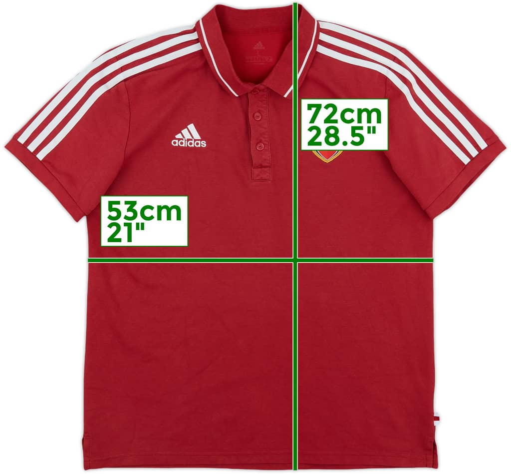 2019-20 Arsenal adidas Polo Shirt - 6/10 - (L)