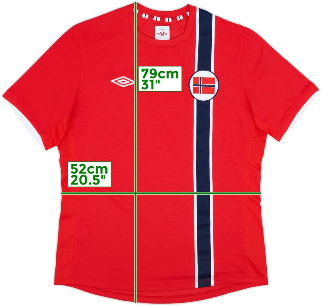 2012-13 Norway Home Shirt - 10/10 - (L)