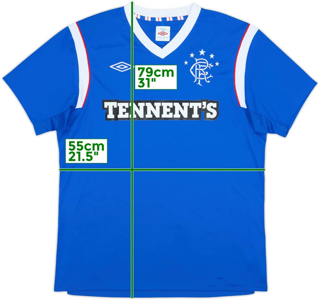 2011-12 Rangers Home Shirt - 7/10 - (L)