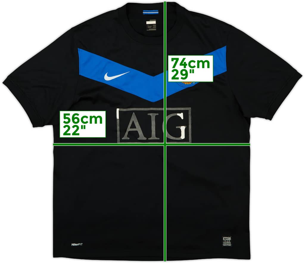 2009-10 Manchester United Away Shirt - 4/10 - (L)