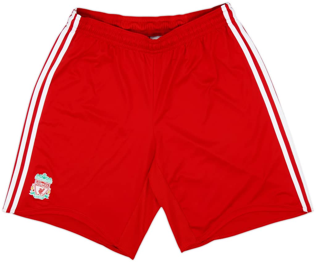 2008-09 Liverpool Home Shorts - 10/10 - (XL)
