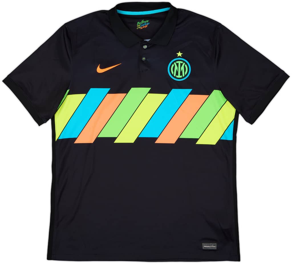 2021-22 Inter Milan Third Shirt - 10/10 - (L)