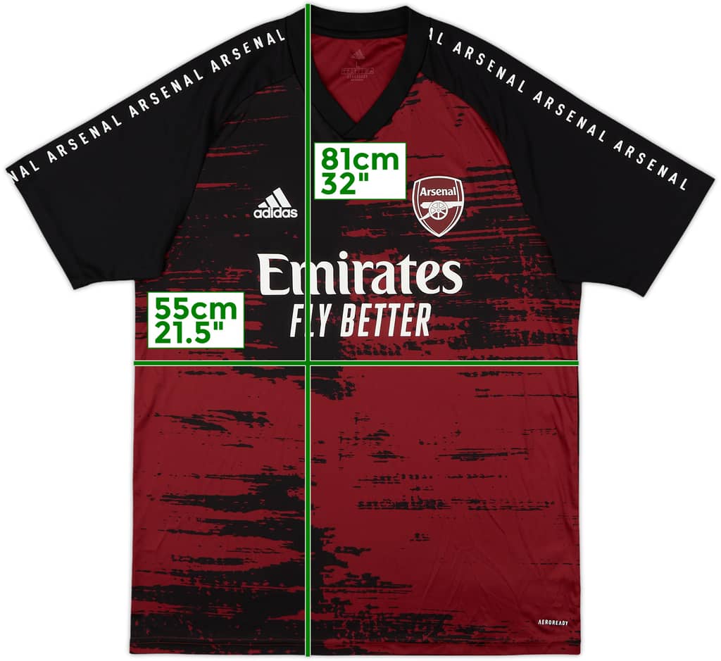 2020-21 Arsenal adidas Training Shirt - 8/10 - (L)