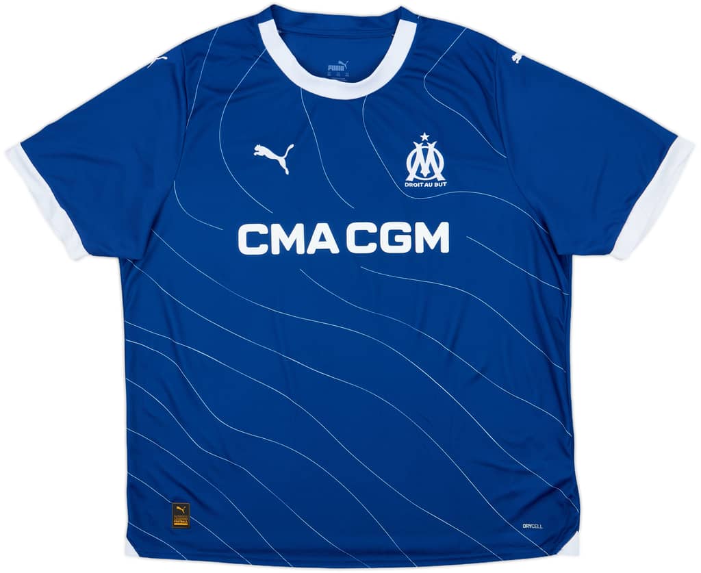 2023-24 Olympique Marseille Away Shirt - 9/10 - (XXL)