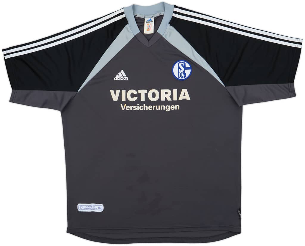 2001-02 Schalke Away Shirt - 7/10 - (XXL)