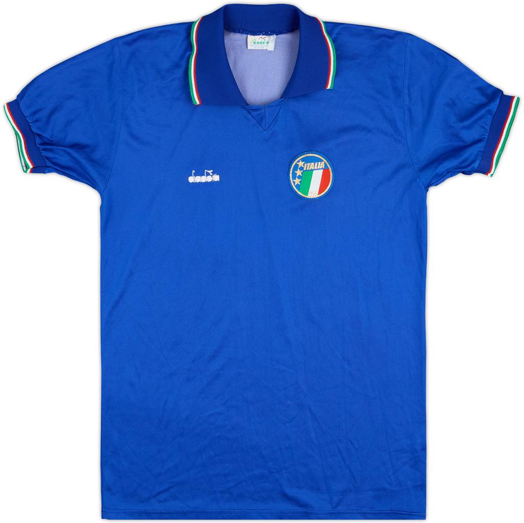 1986-91 Italia Camiseta Local - 8/10 - (M)