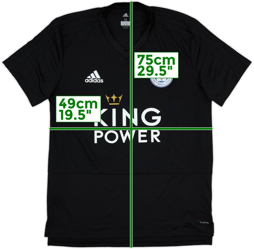 2018-19 Leicester adidas Training Shirt - 10/10 - (M)