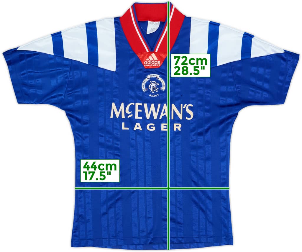 1992-94 Rangers Home Shirt - 5/10 - (S)