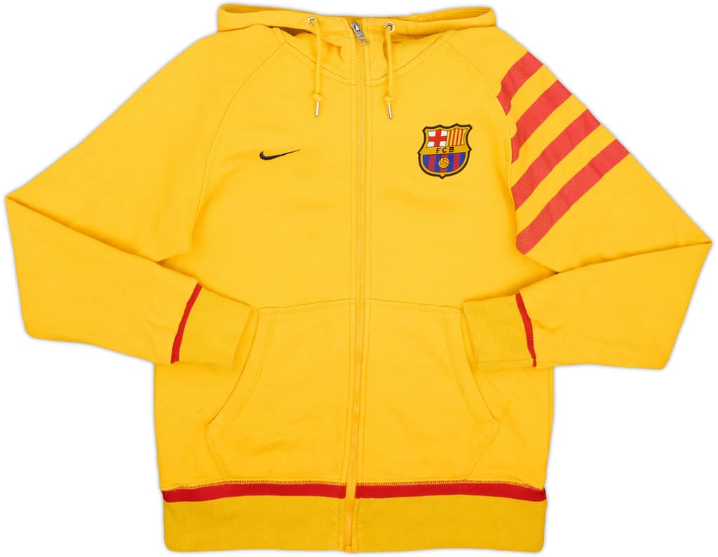 2015-16 Barcelona Nike Hooded Track Jacket - 8/10 - (M)