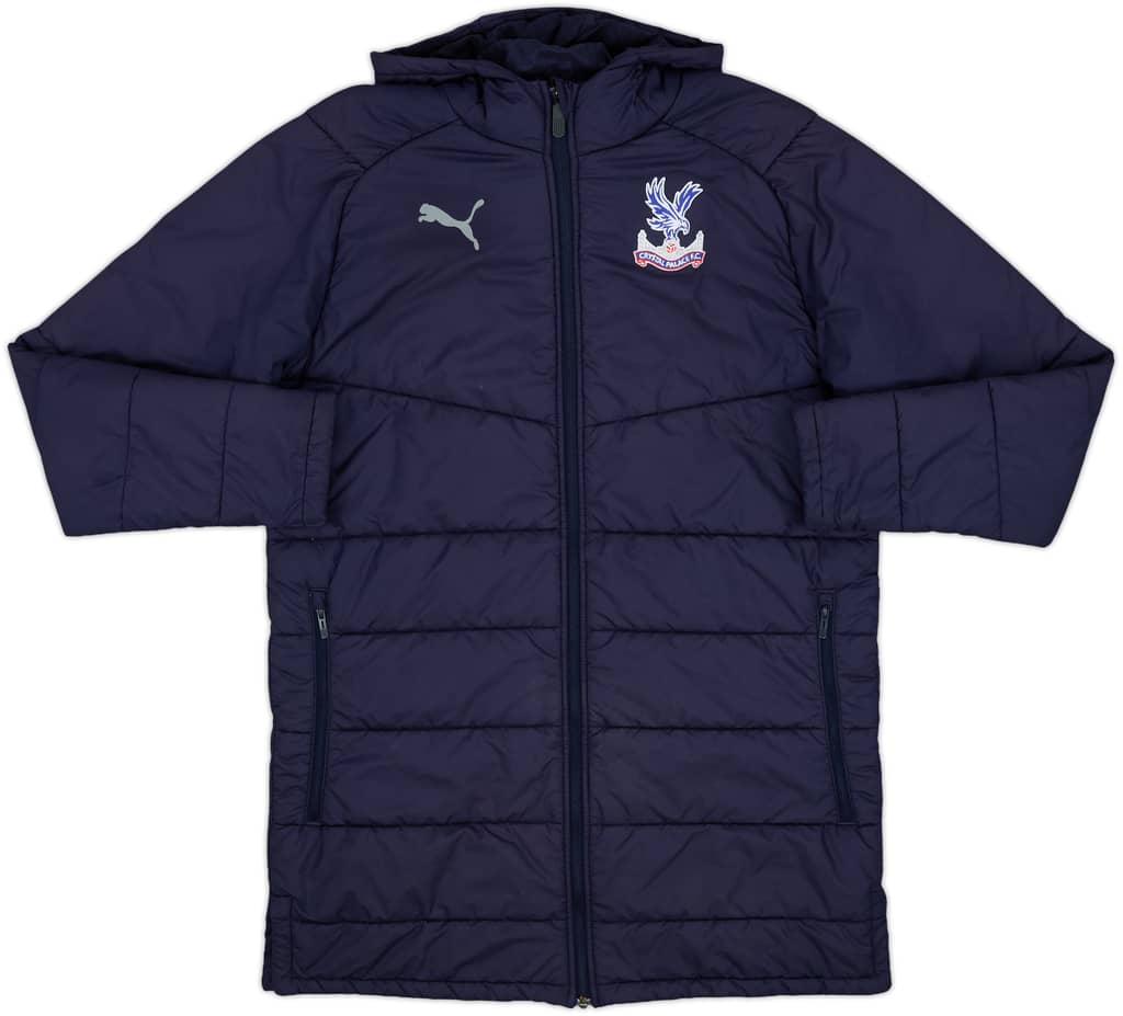 2018-19 Crystal Palace Puma Padded Bench Coat - 8/10 - (S)