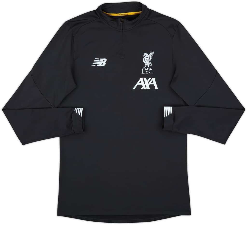 2019-20 Liverpool New Balance 1/4 Zip Training Top - 8/10 - (S)