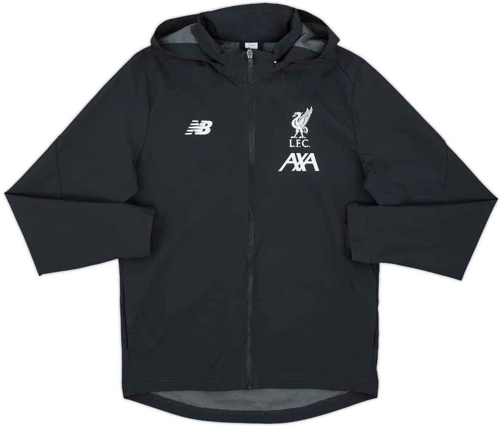 2018-19 Liverpool New Balance Hooded Track Jacket - 7/10 - (S)