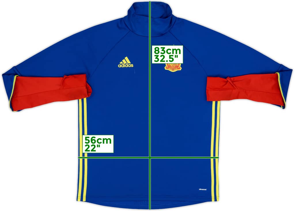 2016-17 Spain adidas Training Top - 8/10 - (L)