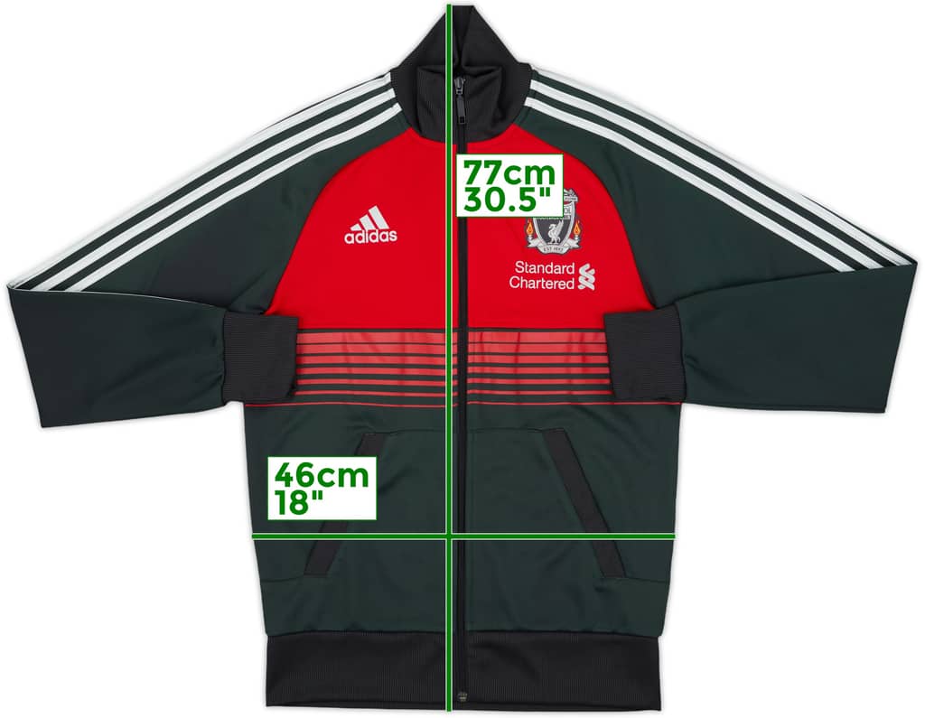 2011-12 Liverpool adidas Track Jacket - 10/10 - (S)