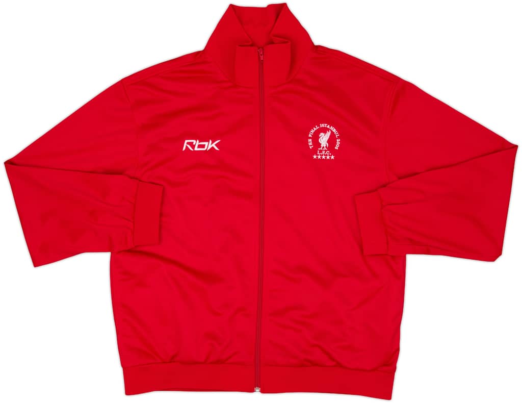 2005-06 Liverpool Reebok Track Jacket - 8/10 - (XL)