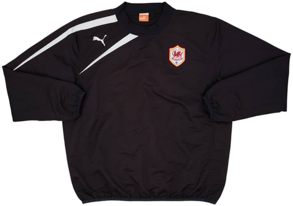2013-14 Cardiff City Puma Sweat Top - 8/10 - (XL)