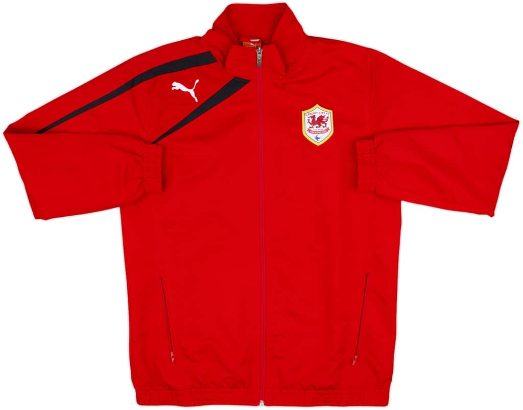 2013-14 Cardff City Puma Track Jacket - 10/10 - (S)