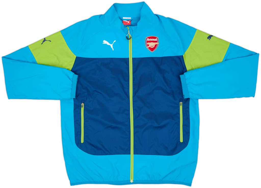 2014-15 Arsenal Puma Track Jacket - 8/10 - (L)
