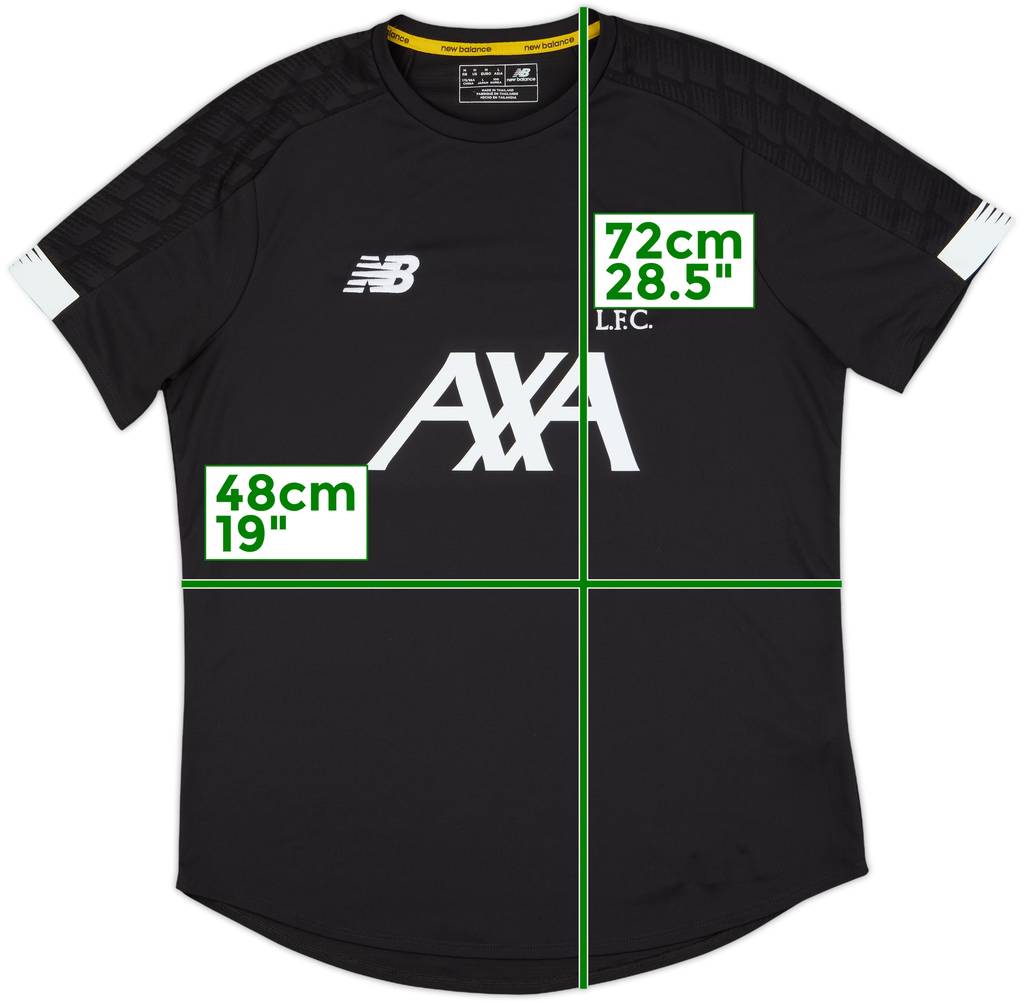2019-20 Liverpool New Balance Training Shirt - 8/10 - (M)