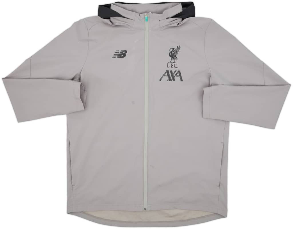 2019-20 Liverpool New Balance Hooded Rain Jacket - 5/10 - (XL)