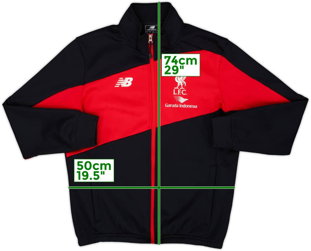 2015-16 Liverpool New Balance Track Jacket - 8/10 - (M)