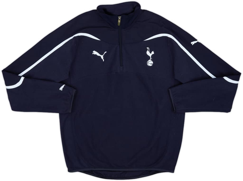 2010-11 Tottenham Puma 1/4 Zip Fleece Top - 8/10 - (S)