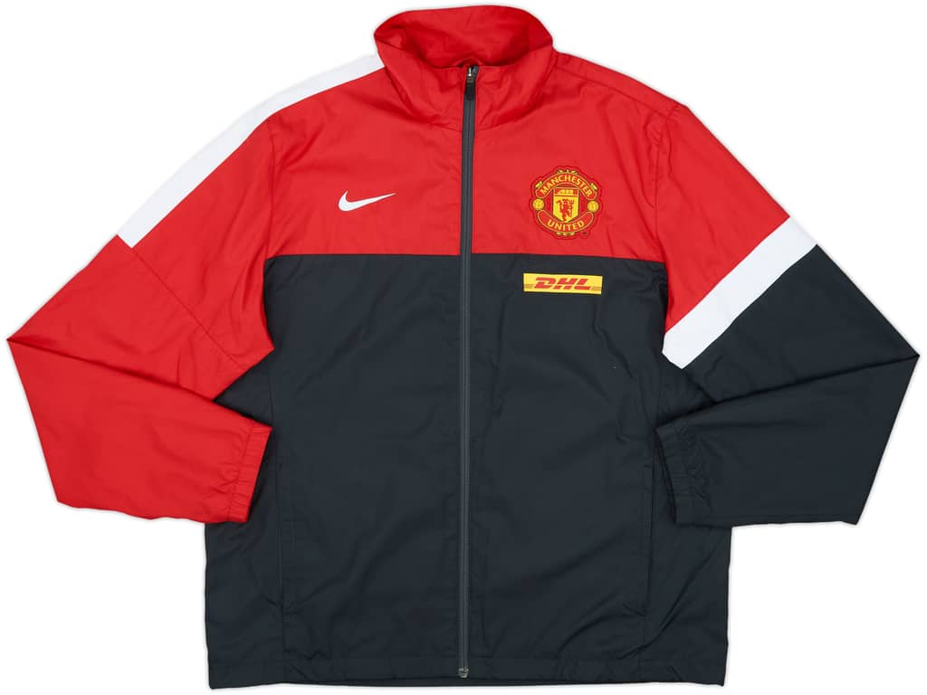 2014-15 Manchester United Nike Track Jacket - 8/10 - (L)