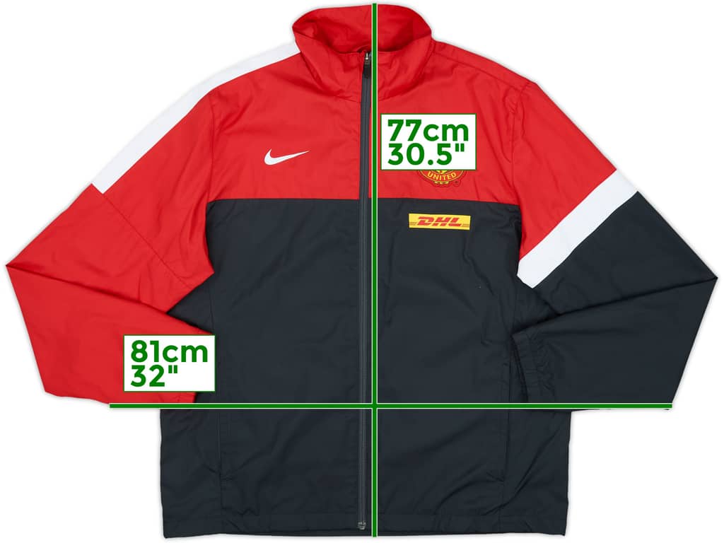 2014-15 Manchester United Nike Track Jacket - 8/10 - (L)