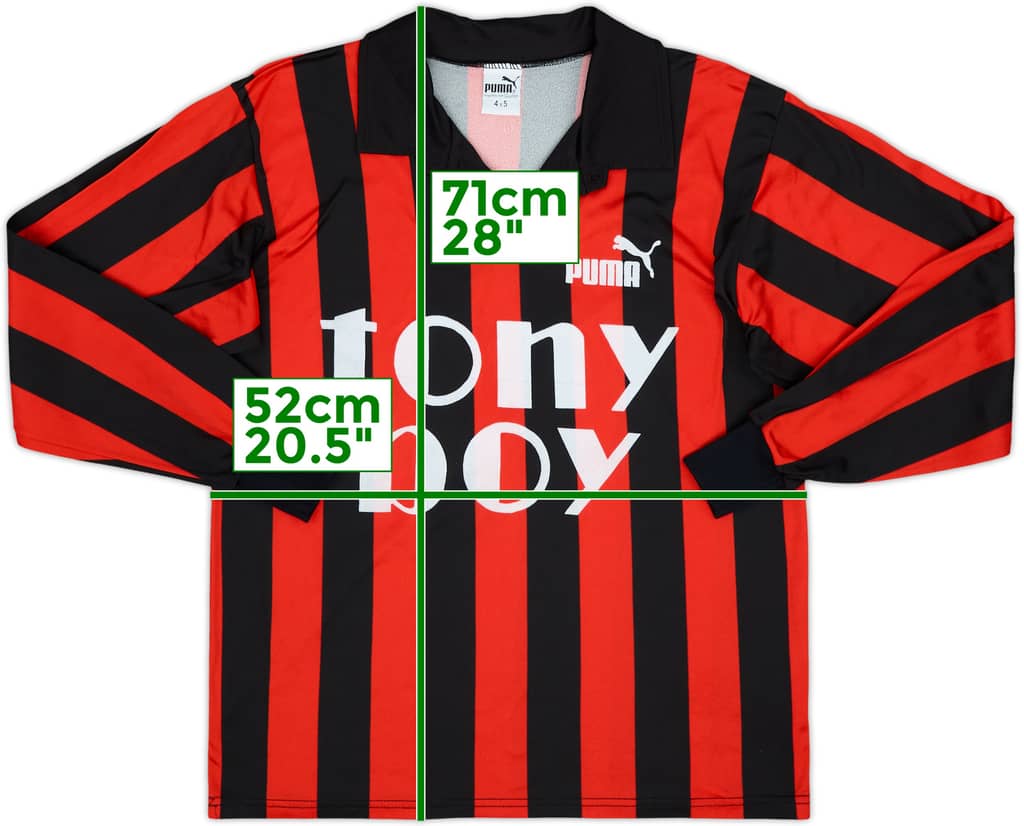Camiseta de local de Nice 1988-89 - 9/10 - (M)