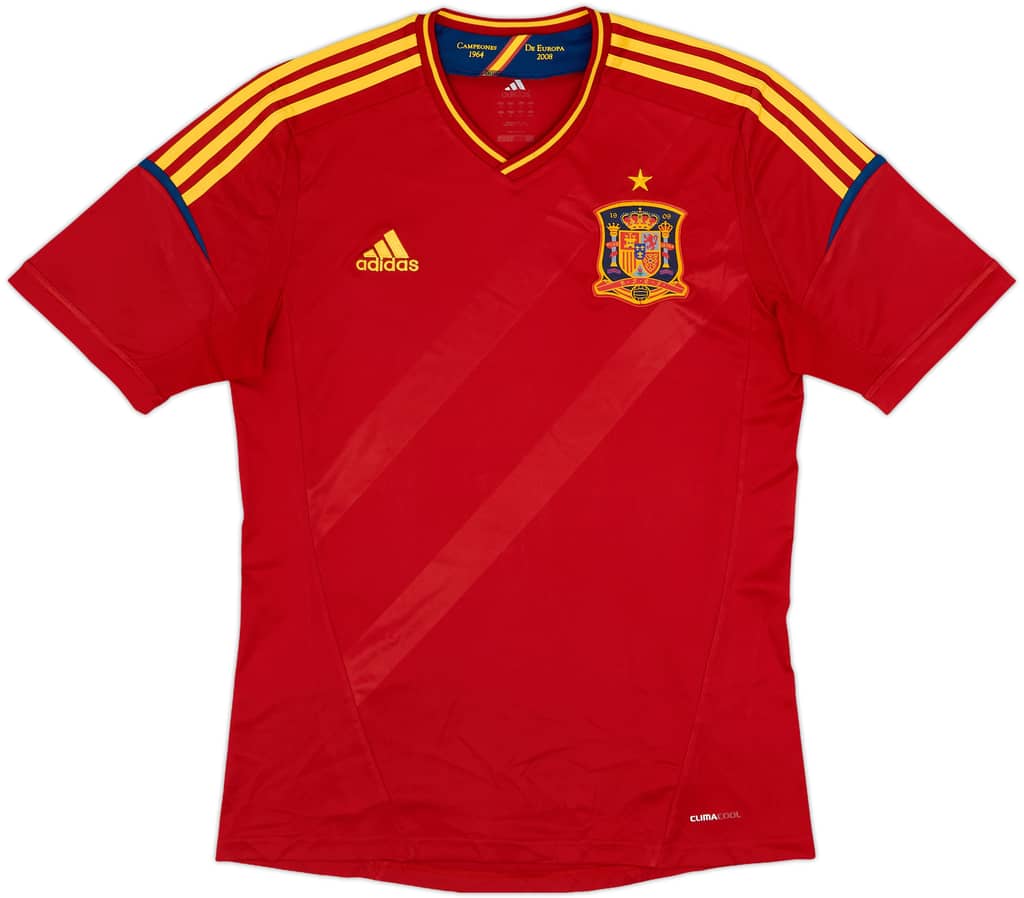 2011-12 Spain Home Shirt - 9/10 - (M)