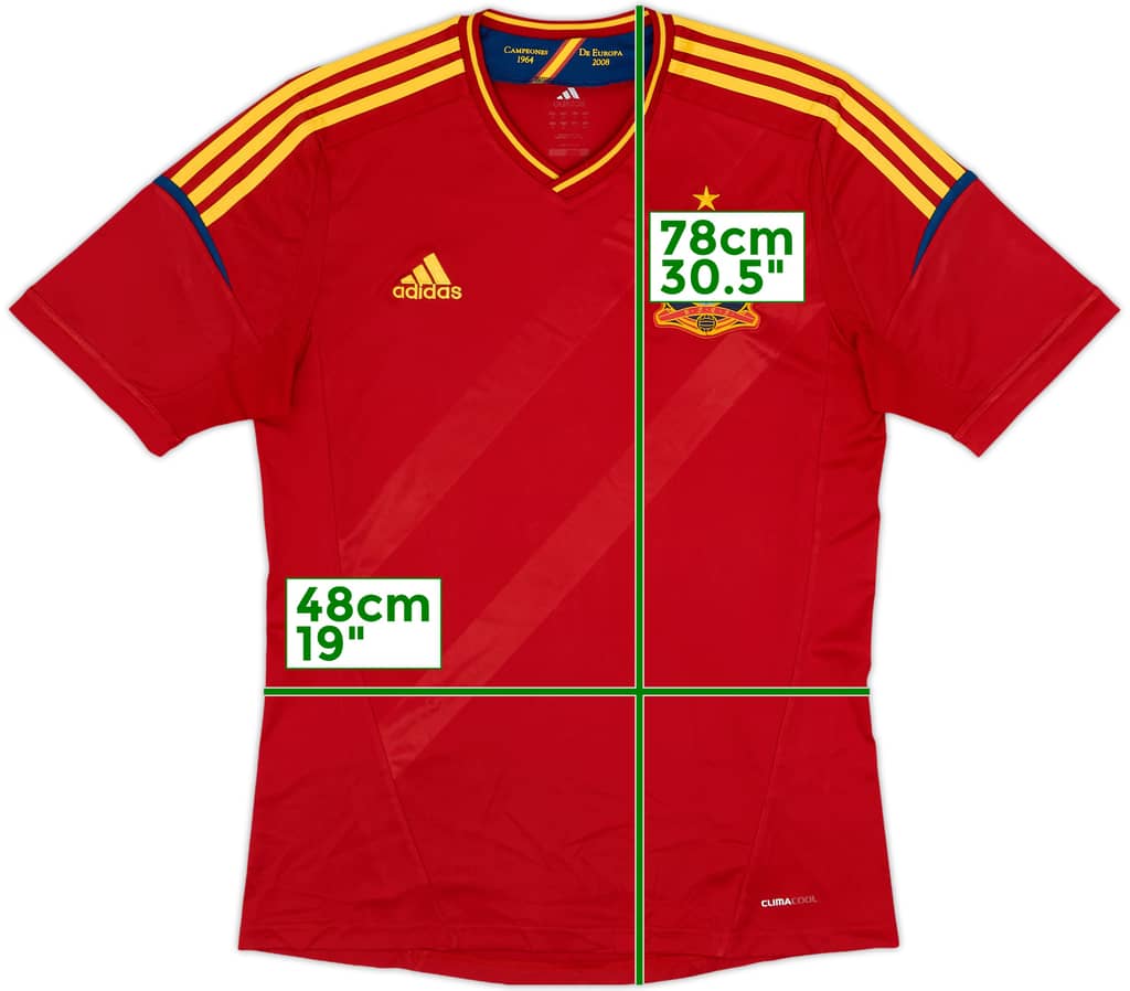 2011-12 Spain Home Shirt - 9/10 - (M)
