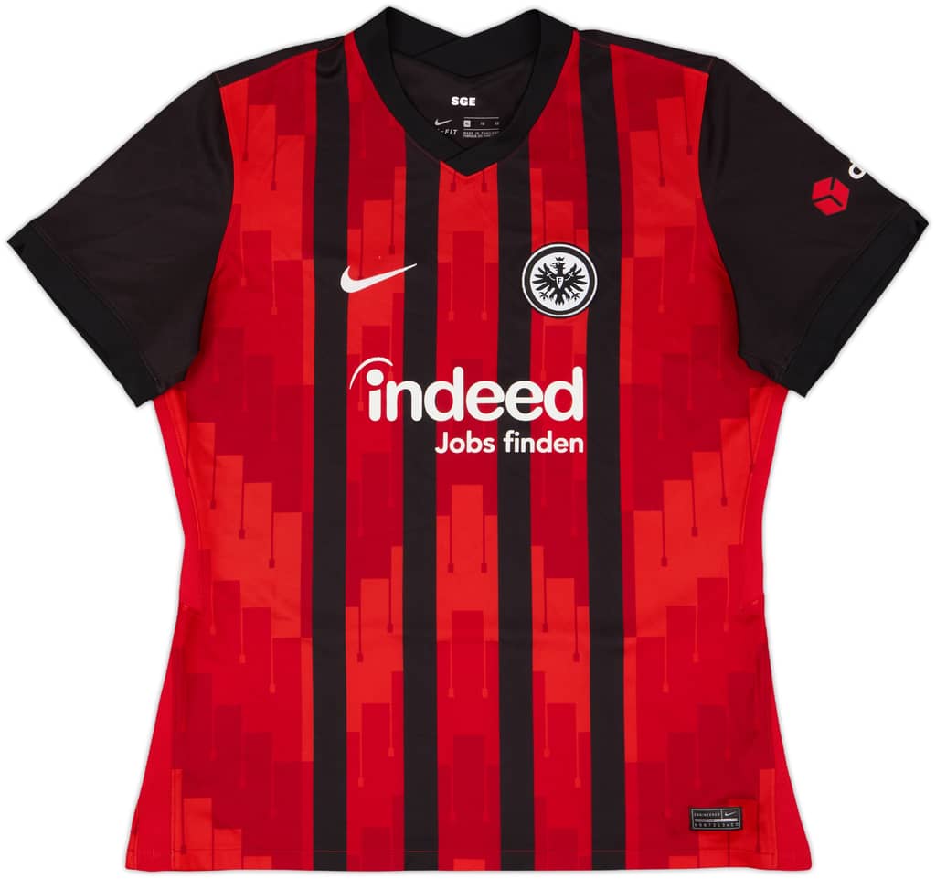 2020-21 Eintracht Frankfurt Home Shirt - 9/10 - (Women's XL)