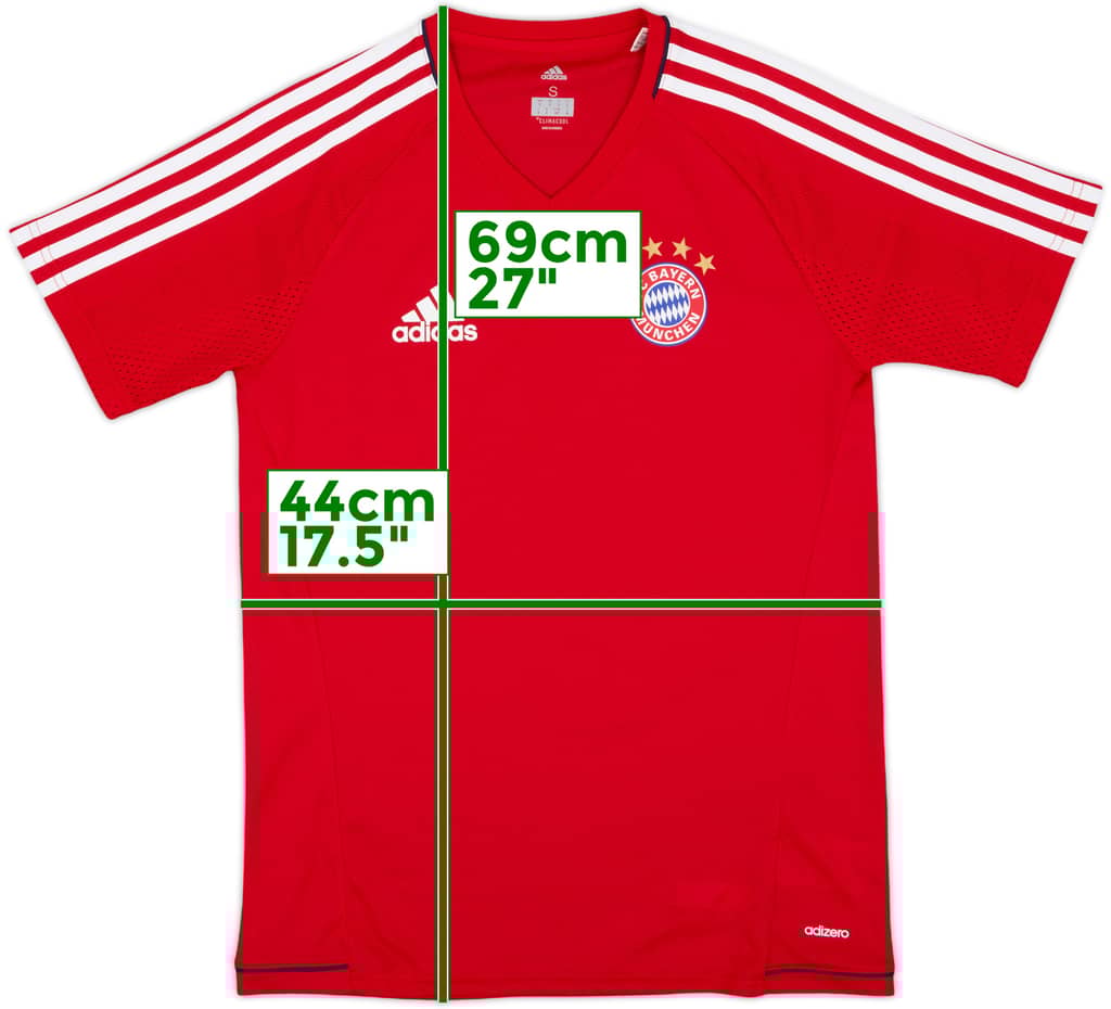 2017-18 Bayern Munich adidas Training Shirt - 10/10 - (S)