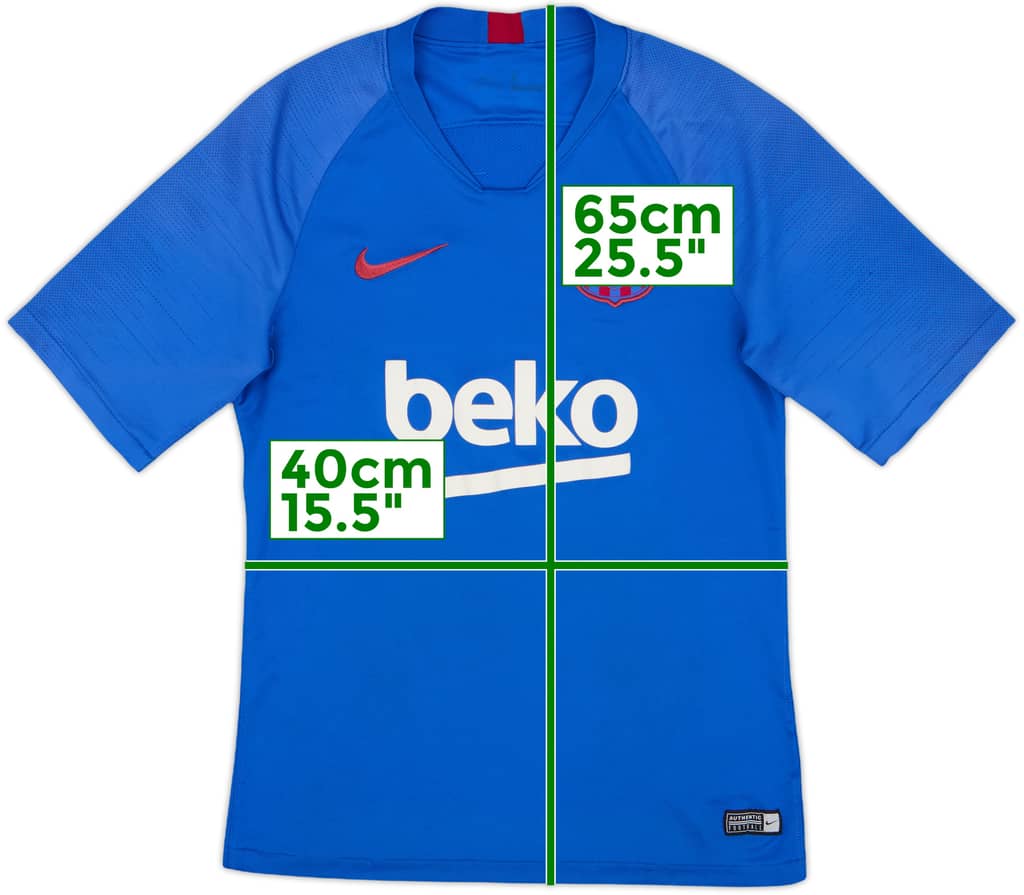 2019-20 Barcelona Nike Training Shirt - 7/10 - (S)