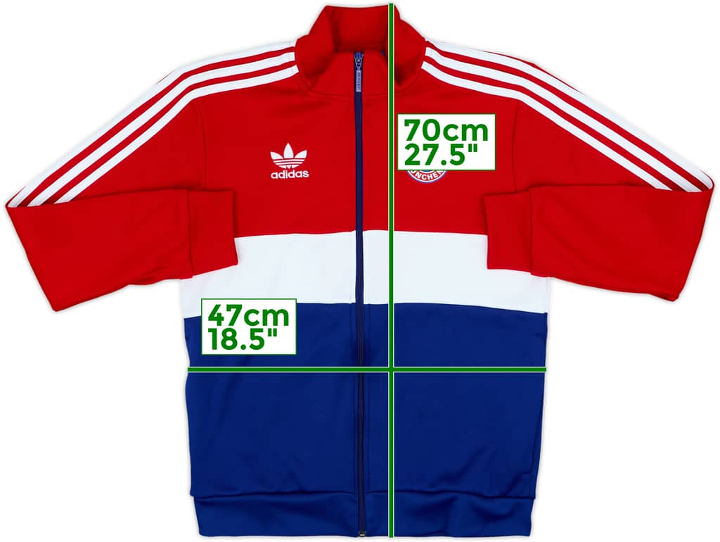 2016-17 Bayern Munich adidas Track Jacket - 8/10 - (S)