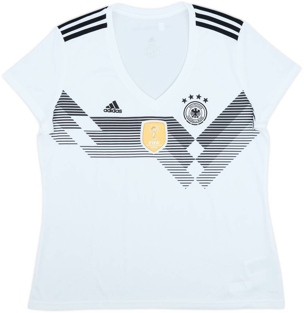 2018-19 Germany Home Shirt - 7/10 - (Women's XXL)