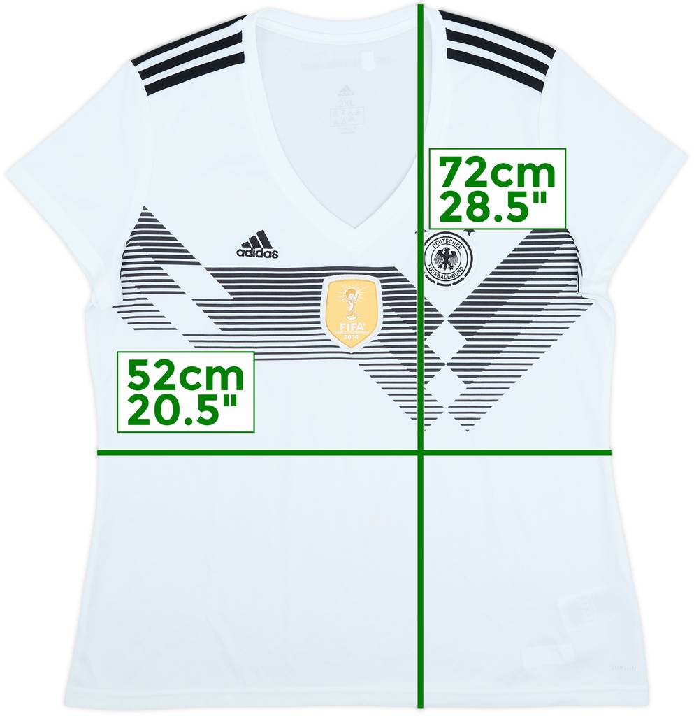 2018-19 Germany Home Shirt - 7/10 - (Women's XXL)