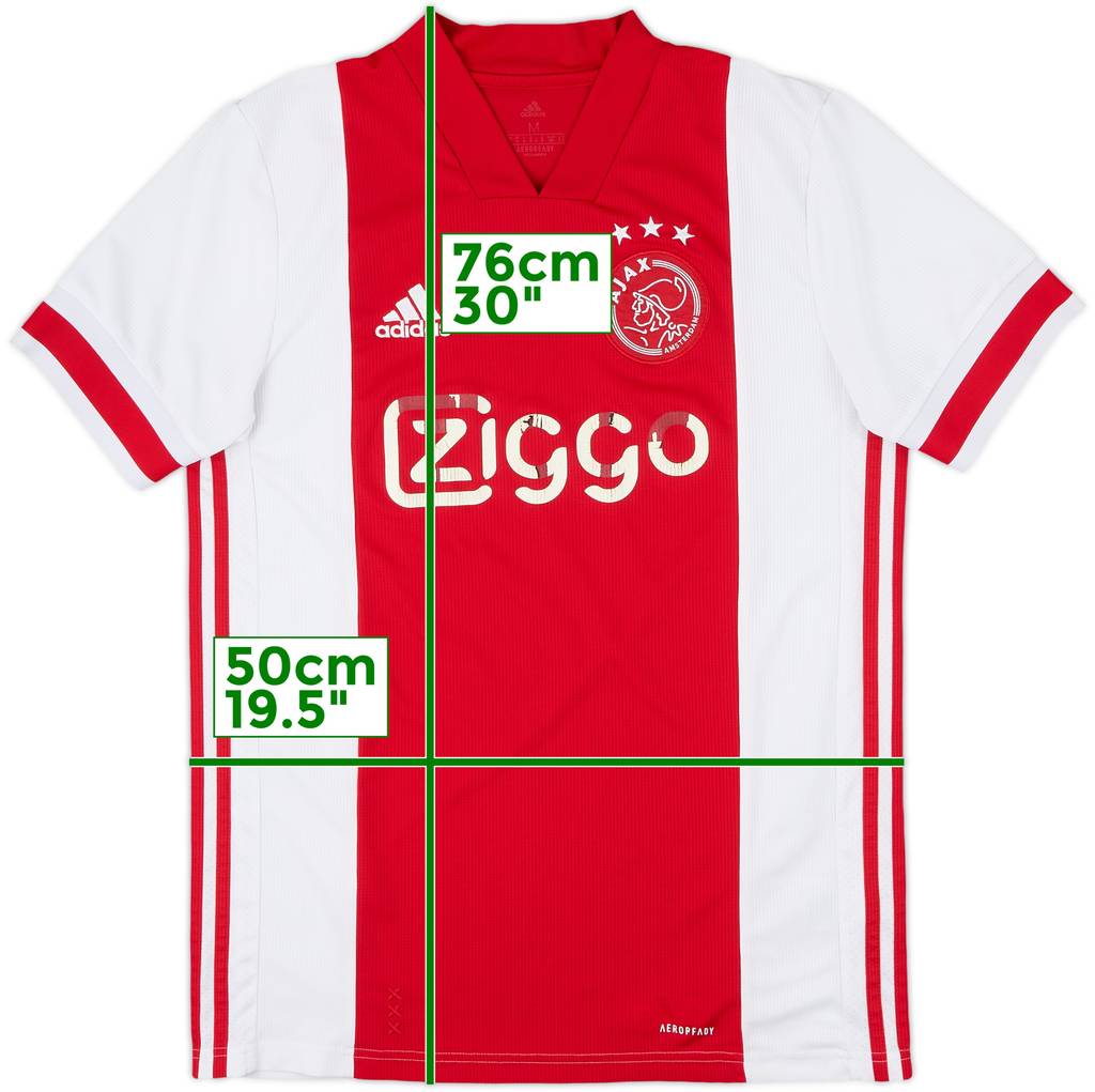 2020-21 Ajax Home Shirt - 4/10 - (M)