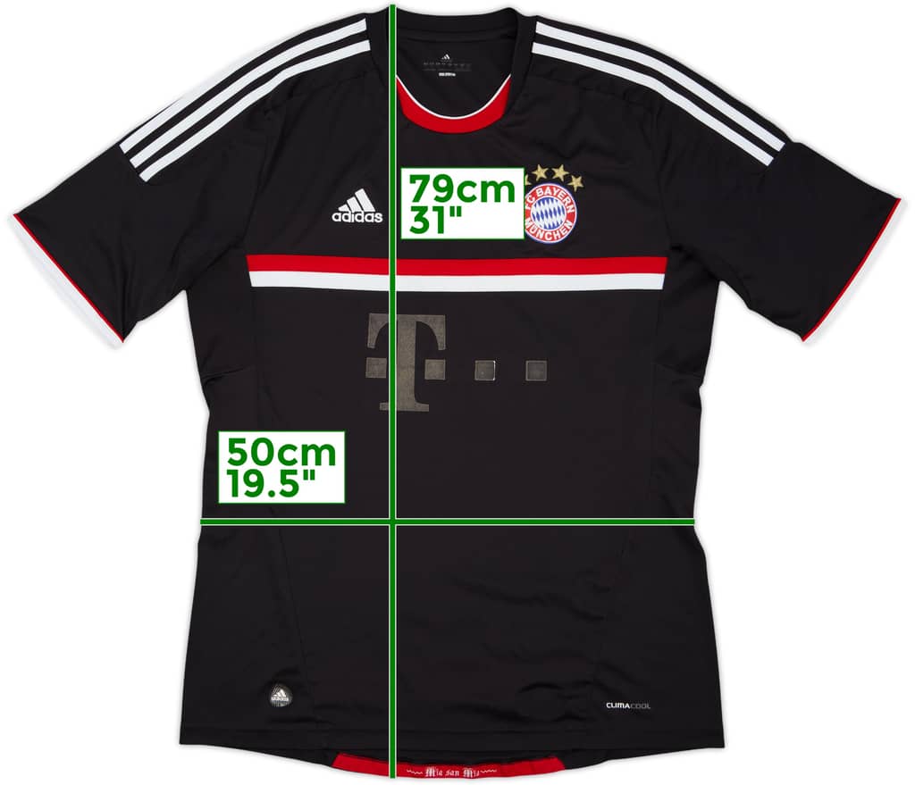 2011-12 Bayern Munich Third Shirt - 4/10 - (L)
