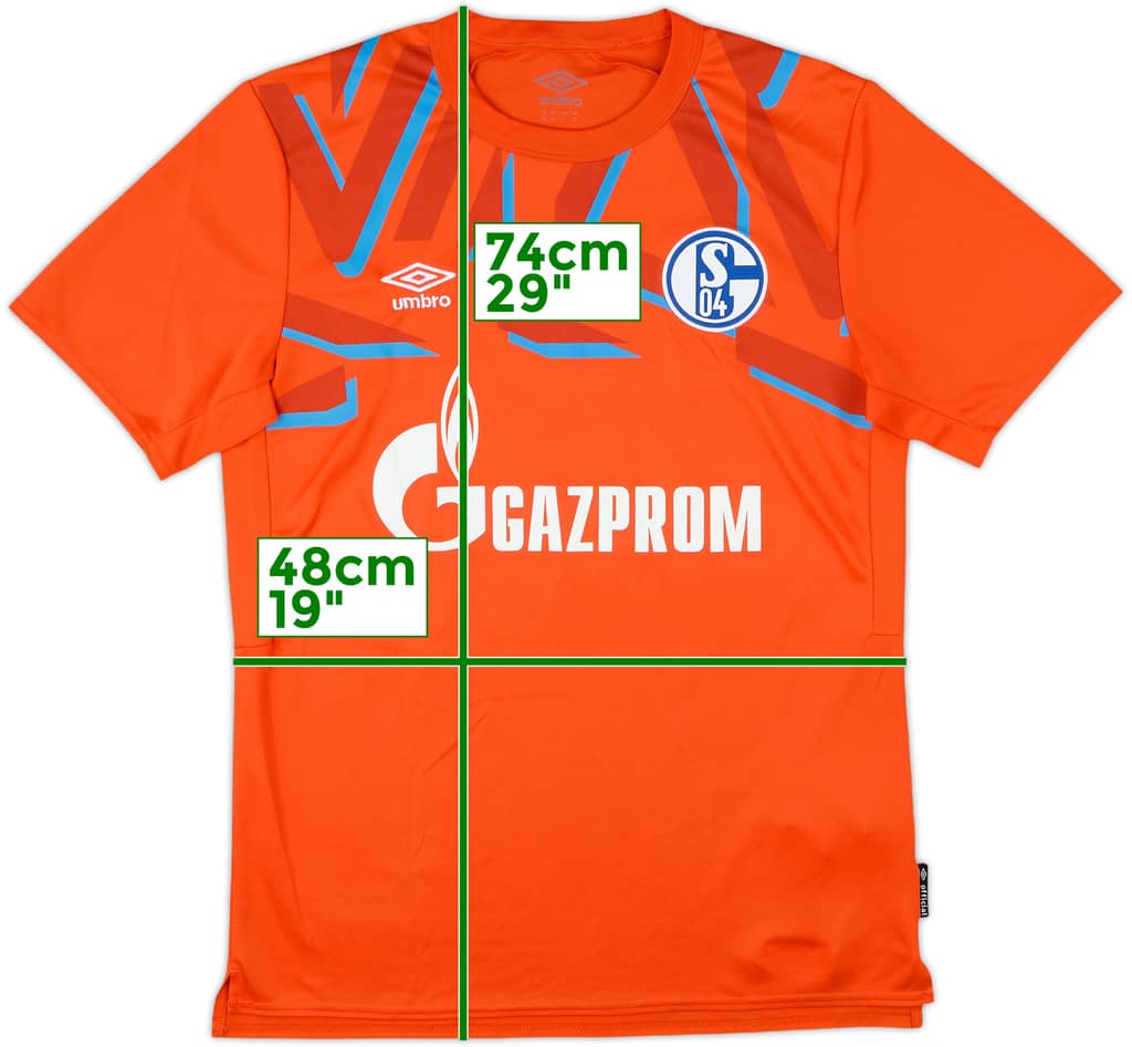 2019-20 Schalke GK S/S Shirt - 8/10 - (M)