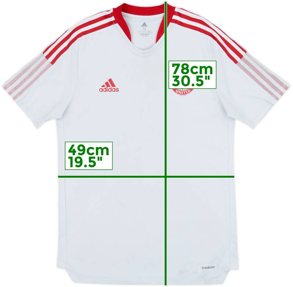 2021-22 Manchester United adidas Training Shirt - 5/10 - (M)