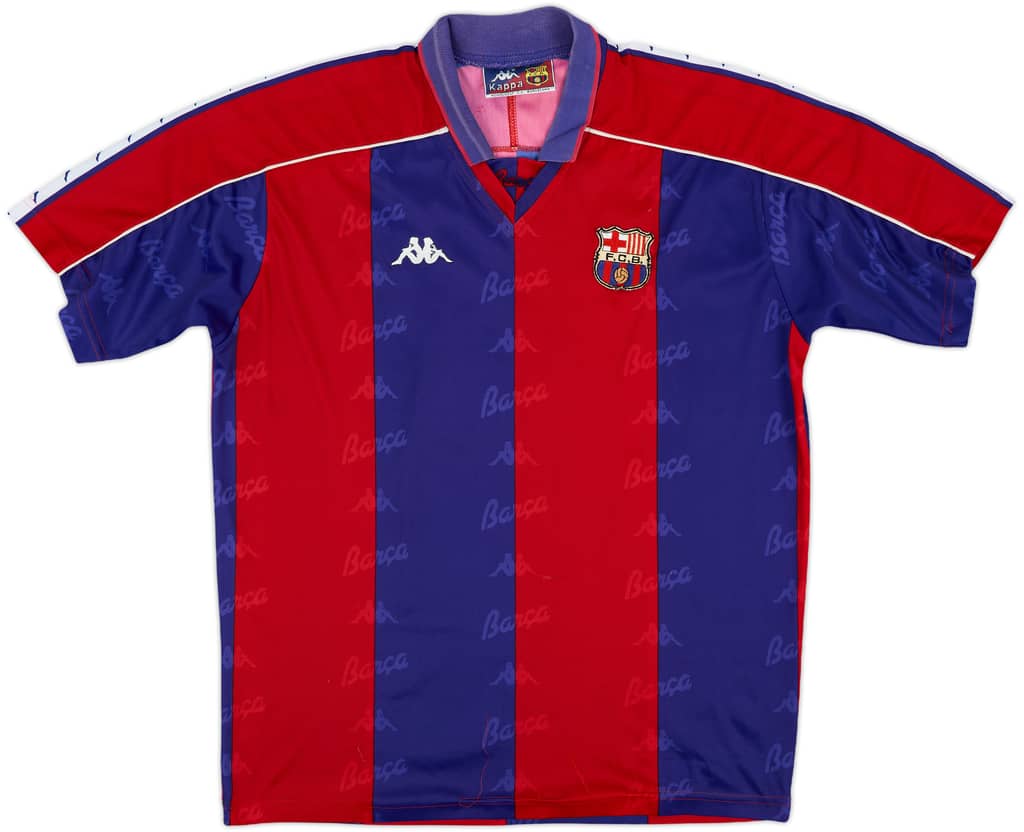 1992-95 Barcelona Home Shirt - 8/10 - (L)