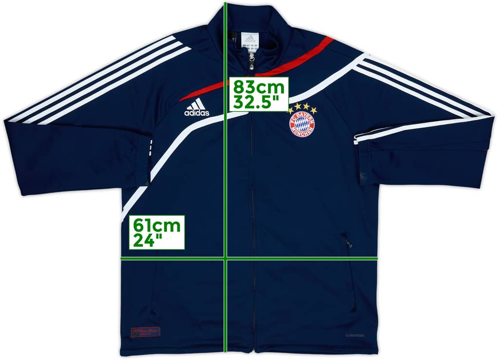 2009-10 Bayern Munich adidas Track Jacket - 8/10 - (L/XL)