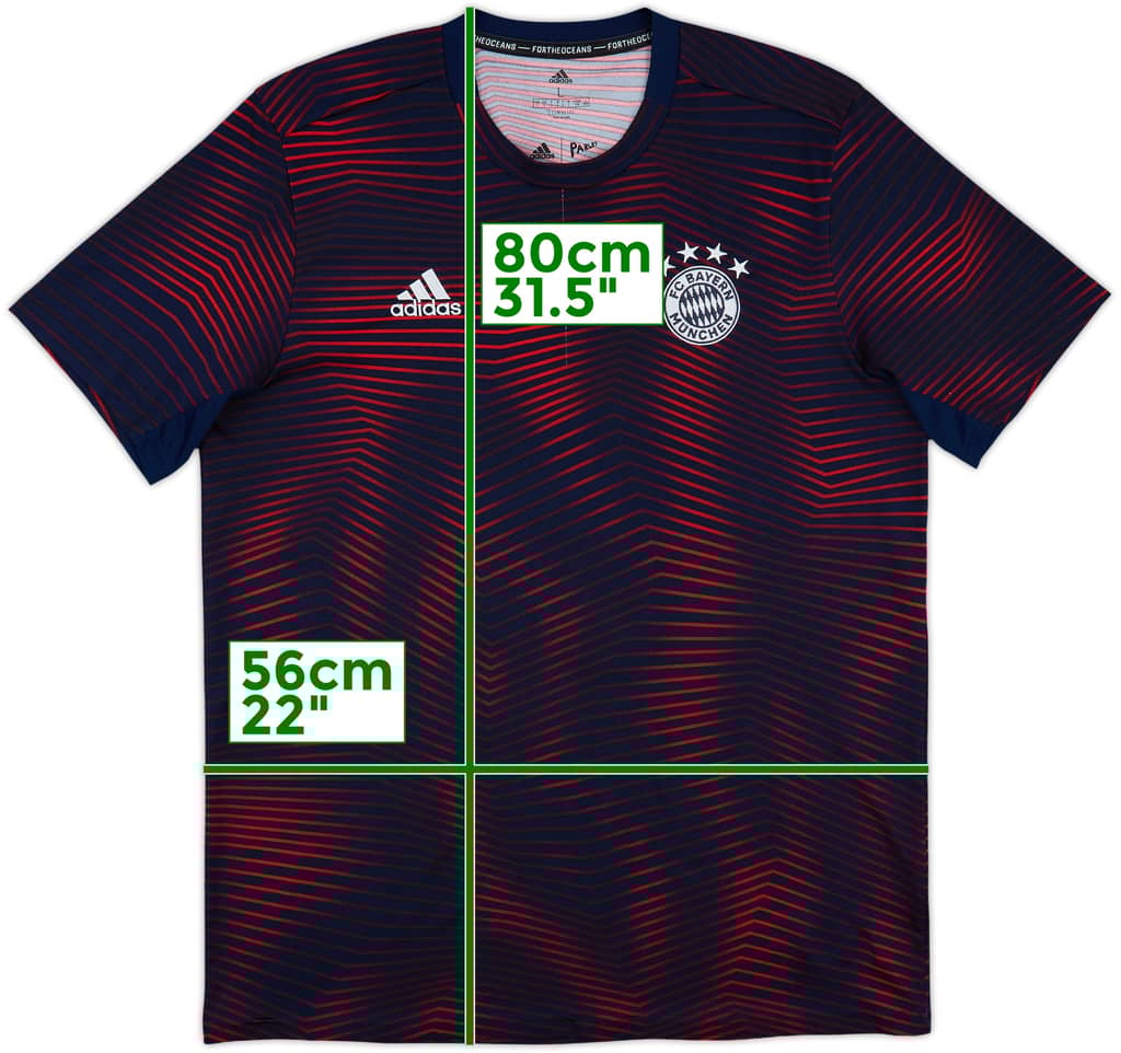 2018-19 Bayern Munich adidas Training Shirt - 5/10 - (L)