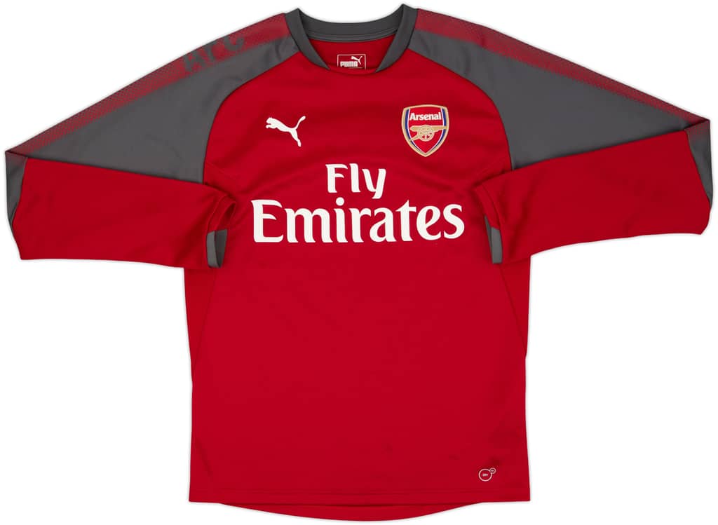 2017-18 Arsenal Puma Drill Top - 10/10 - (S)