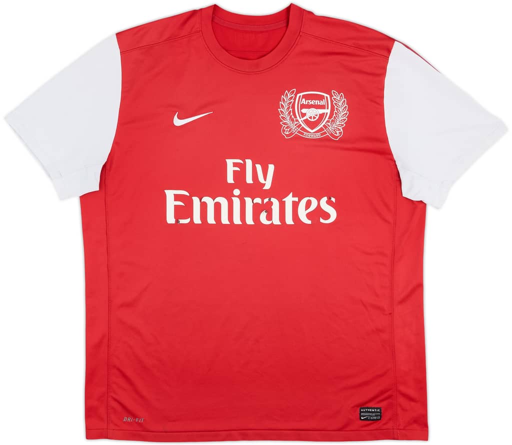 2011-12 Arsenal Home Shirt - 4/10 - (XL)