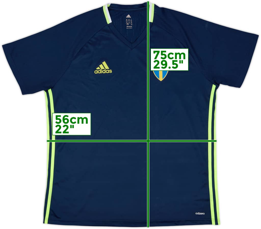 2016-17 Sweden adidas Training Shirt - 9/10 - (XL)