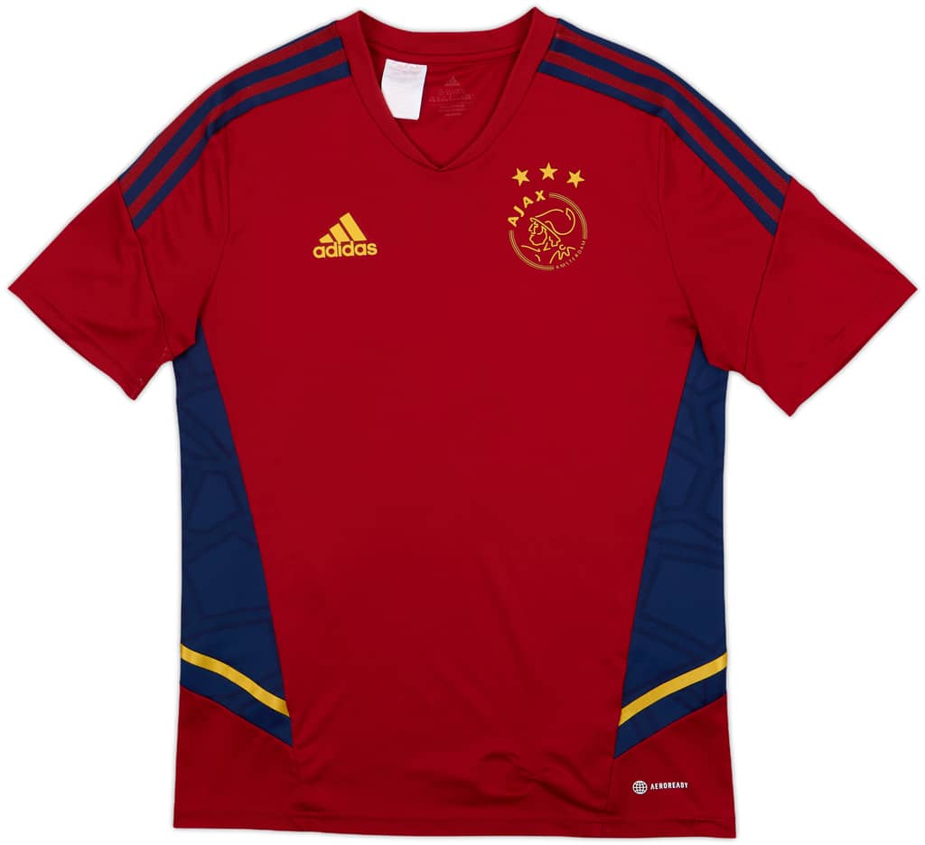 2022-23 Ajax adidas Training Shirt - 9/10 - (XL.Boys)